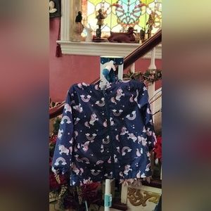 🦄🧥Girls Windbreaker Unicorn Jacket 🌬